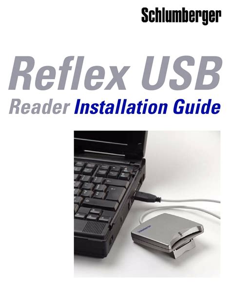 schlumberger usb card reader manual